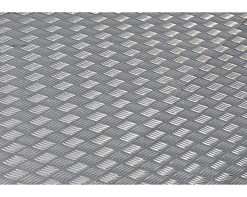 Tôle larmée en aluminium avec motif en losange