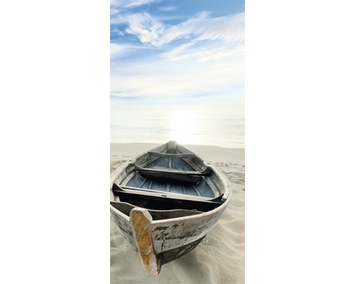 Un bateau sur la plage