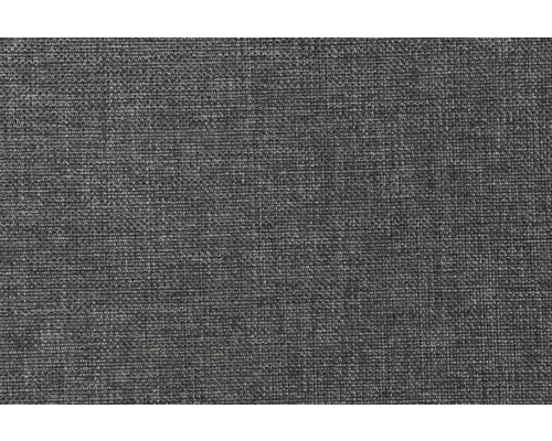 Nahaufnahme eines grauen Möbelstoffes mit feiner Textur.