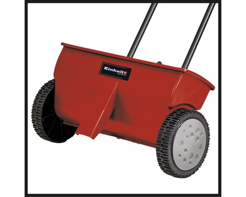 Einhell Epandeur avec roues et poignée