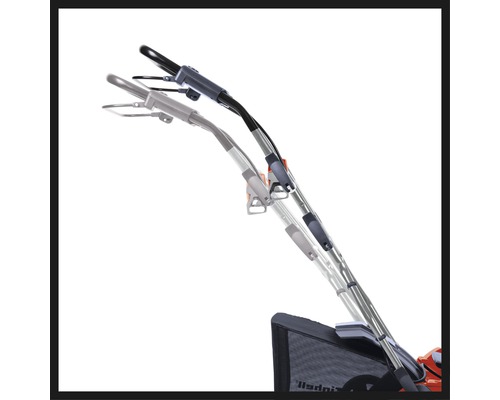 Verstellbarer Griff eines Rasenmähers