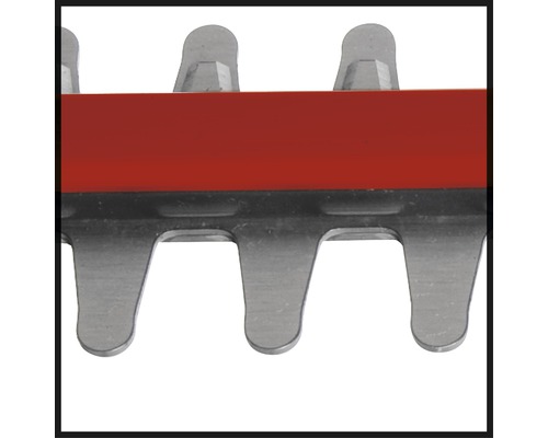 Gros plan d''une lame de taille-haie.