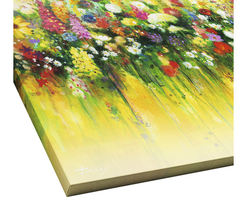 Gemälde mit Blumenwiesen Motiv