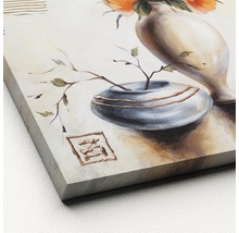 Gemälde mit Blumen in Vasen