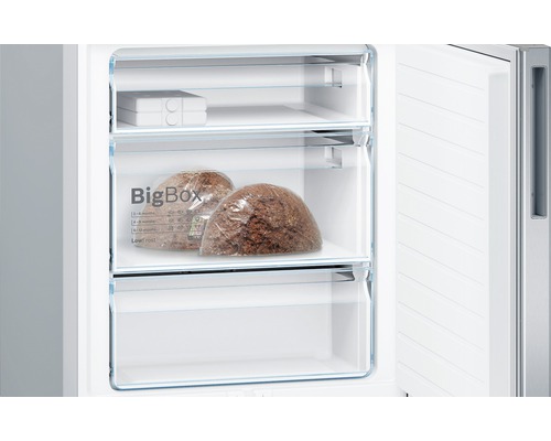 Congélateur avec Big Box pour les produits surgelés volumineux