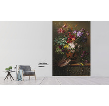 Papier peint intissé avec nature morte de fleurs, 194 x 280 cm