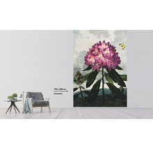 Fototapete Vlies HRBP200037 Thornton Rhododendron 4-tlg. 194 x 280 cm
