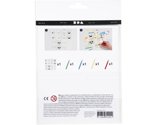 Kreativset zum Basteln von Tiergesichtern