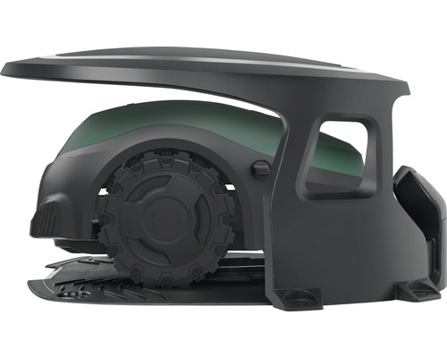 Rasenmähroboter mit Garage