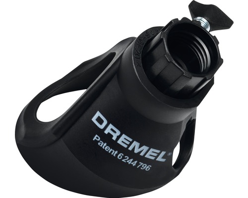 Guide de coupe Dremel pour enlever du mortier de jointoiement (568) Adaptateur d''aspirateur Dremel