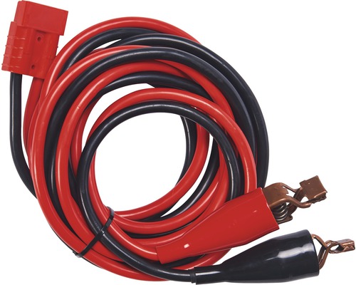 Câbles de démarrage avec pinces et connecteur