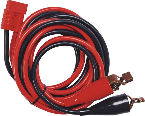 Câbles de démarrage avec pinces et connecteur