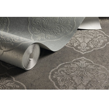 Papier peint intissé 87161-HOR Pure & Noble IV Glasperle Rosaly Metal