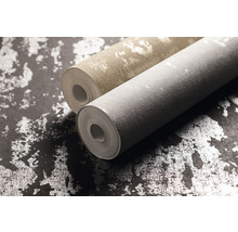 Papier peint intissé 67525-HOR Pure & Noble IV Ava argent gris