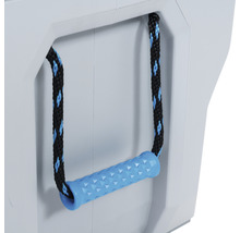 Griff mit Seil an Kühlbox
