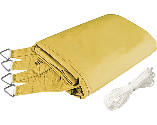 Voile d''ombrage avec corde de fixation