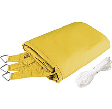 Voile d'ombrage Cannes triangulaire 5m jaune