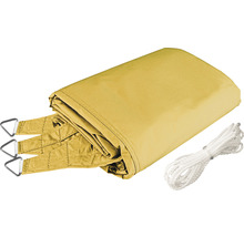 Voile d'ombrage Cannes triangulaire 4m jaune