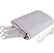 Sonnensegel Cannes Dreieck grau 4x4x4 m