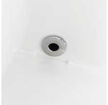 Abfluss mit Abdeckung in einem Waschbecken