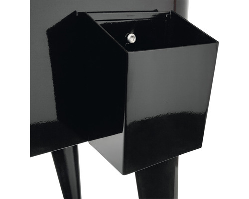 Detailansicht eines Getränkekühlers mit Anbauteil