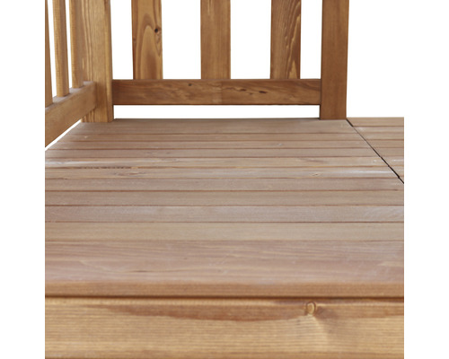 Terrasse en bois avec garde-corps