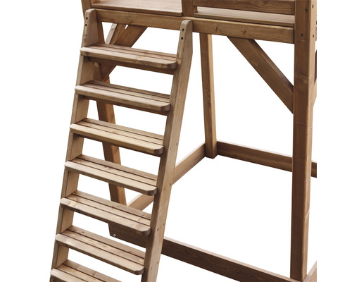 Échelle en bois pour tour de jeux