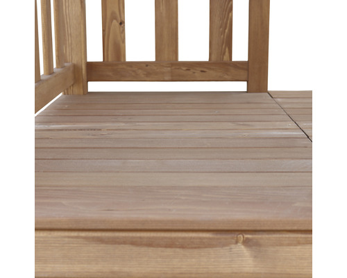 Sol et balustrade en bois