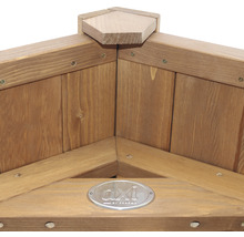 Spielturm axi Beach Tower mit Einzelschaukel Holz braun Rutsche weiß