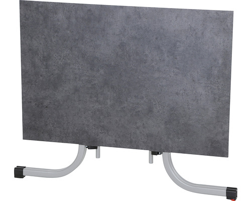 Mobile Infrarotheizung mit Betonoptik und Standfüßen