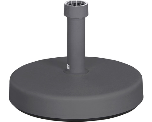 Sonnenschirmständer aus Beton mit Einfüllrohr