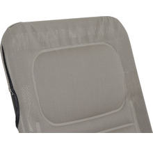 Siena Garden Gartenliege Liegestuhl Sonnenliege Relaxliege Fano Textilgewebe anthrazit taupe