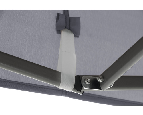 Detailansicht der Konstruktion eines Pavillons