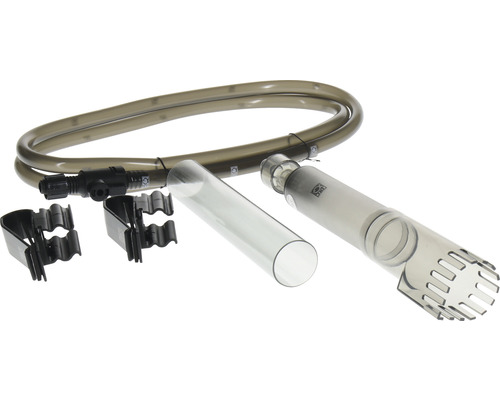 Kit de nettoyage pour aquarium avec tuyau, tube d''aspiration et pinces