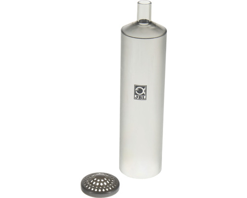 Logo JBL sur diffuseur de CO2 pour aquarium