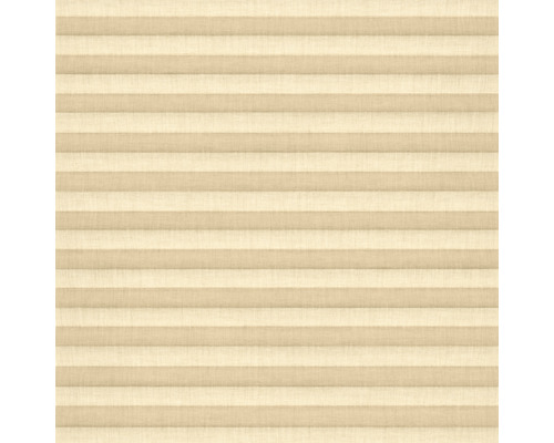 Vue détaillée d''un store plissé beige pour fenêtre