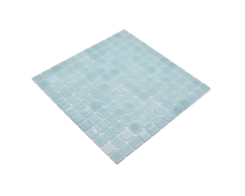 Mosaïque en verre VP503PUR pour la construction de piscines, vert 31,6x31,6 cm