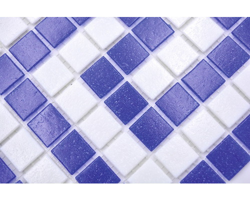 Mosaikfliese mit quadratischen Elementen