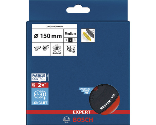 Bosch Expert Schleifscheibe, Durchmesser 150 Millimeter, Körnung mittel