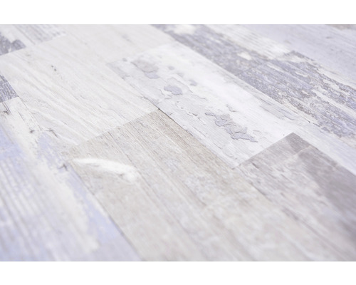 Nahaufnahme von Paneelen mit Holzoptik