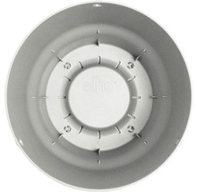 Logo Elho sur pot de fleurs rond