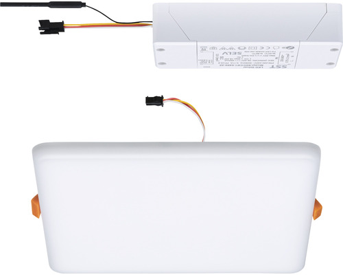 Spot LED encastrable carré avec transformateur LED