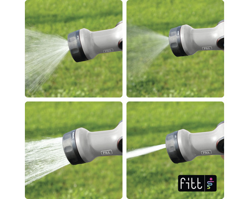 Mehrfach-Spritzdüse mit verschiedenen Sprühmodi für Gartenschläuche