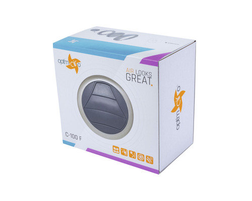 Verpackung einer runden Tellerventils C-100 F