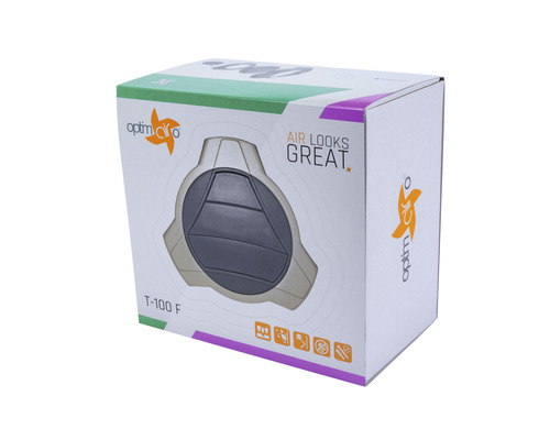 Verpackungsgrafik für Optimo T-100 F Luftauslass