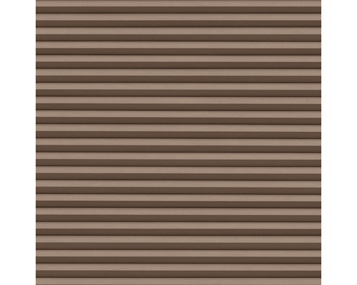 Store plissé brun pour fenêtres