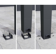 Toiture pour terrasse CANOPIA by Palram Stockholm 587,5 x 330,5 cm