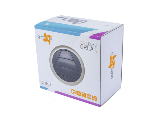 Verpackung einer Optima Aero C-150 F Belüftung
