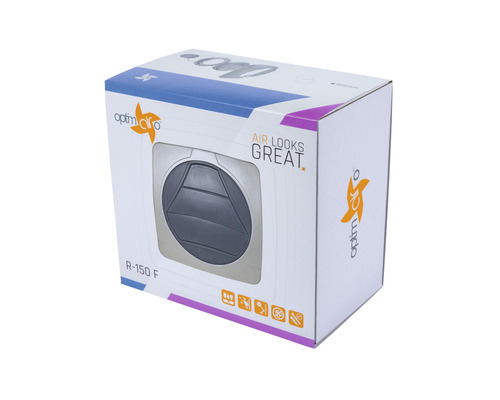 Verpackung einer runden Tellerventils R-150 F