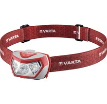 Lampe frontale Varta Outdoor Sports H20 200 lm portée 50 m durée d'éclairage 52 h rouge-thumb-2